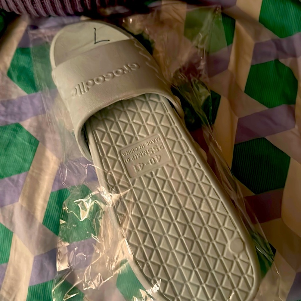 Crocodile Soft Rubber Slipper